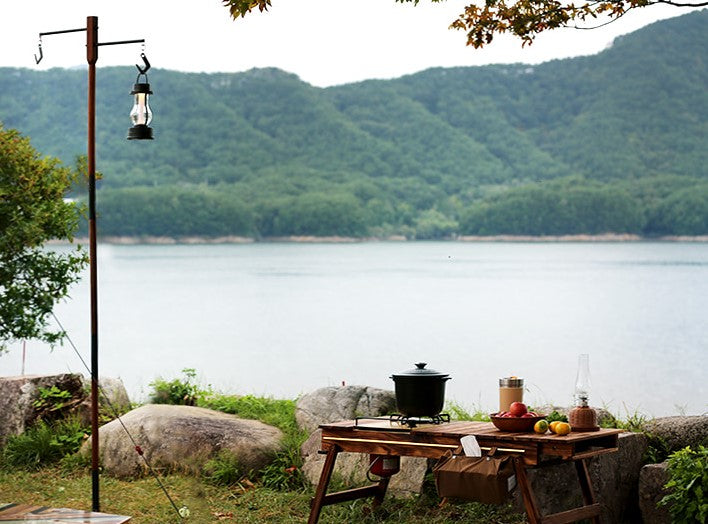 Super Wood Lantern Stand